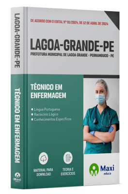 Apostila Prefeitura de Lagoa Grande - PE - 2024 - Técnico em Enfermagem