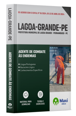 Apostila Prefeitura de Lagoa Grande - PE - 2024 - Agente de Combate às Endemias