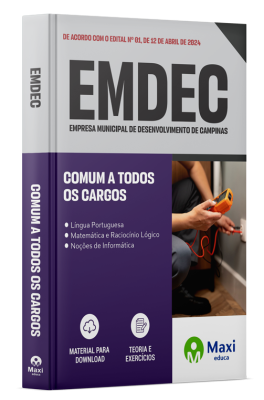 Apostila EMDEC - 2024 - Comum a todos os cargos