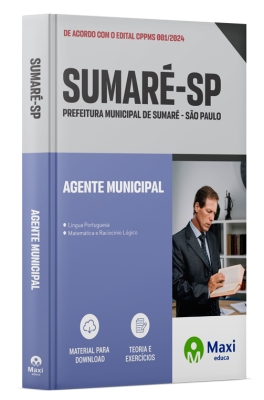 Apostila Prefeitura de Sumaré - SP - 2024 - Auxiliar Municipal