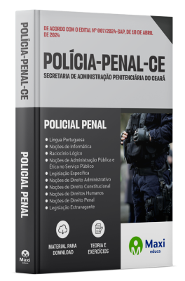 Apostila Polícia Penal - CE - 2024 - Policial Penal