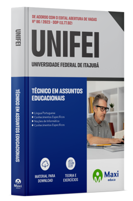 Apostila UNIFEI-MG 2024 - Técnico em Assuntos Educacionais