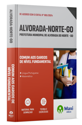 Apostila Prefeitura de Alvorada do Norte - GO - 2024 - Comum aos cargos de Nível Fundamental