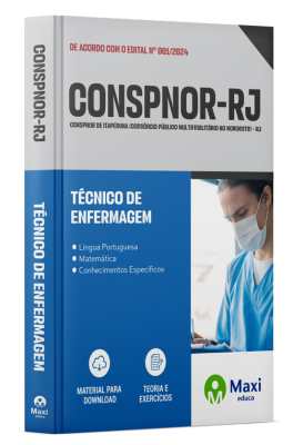 Apostila CONSPNOR de Itaperuna  - RJ - 2024 - Técnico de Enfermagem