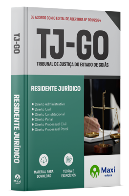Apostila TJ - GO - 2024 - Residente Jurídico