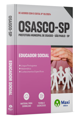Apostila Prefeitura de Osasco - SP - 2024 - Educador Social