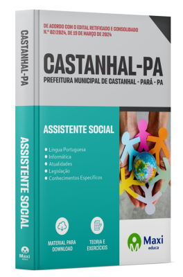 Apostila Prefeitura de Castanhal - PA - 2024 - Assistente Social