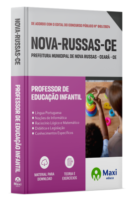 Apostila Prefeitura de Nova Russas - CE - 2024 - Professor de Educação Infantil