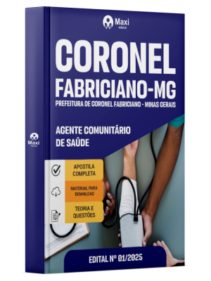 Apostila Prefeitura de Coronel Fabriciano - MG - Agente Comunitário de Saúde