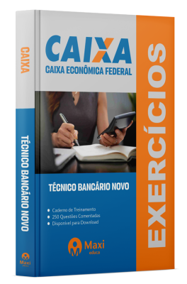 Caderno de Questões CAIXA - 2024 - 250 questões comentadas - GABARITANDO - Técnico bancário Novo