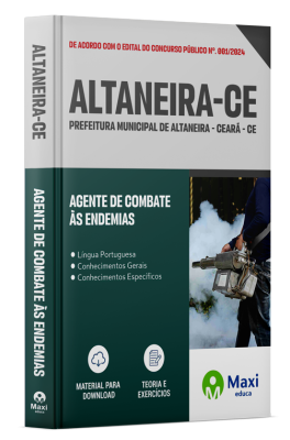 Apostila Prefeitura de Altaneira - CE - 2024 - Agente de Combate às Endemias