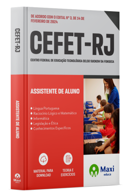 Apostila CEFET-RJ 2024 - Assistente de Aluno