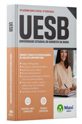 Apostila UESB 2024 - Comum a todas as especialidades de Analista Universitário