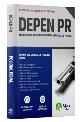 Apostila DEPEN PR 2024 - Policial Penal