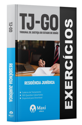 Caderno de Questões TJ-GO - 2024 - 500 questões gabaritadas - Praticando - Residência Jurídica TJ GO - Direito