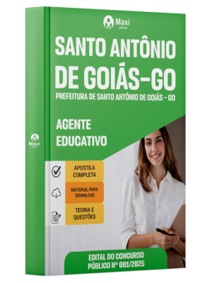 Apostila Prefeitura Santo Antônio de Goiás – GO - Agente Educativo
