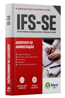Apostila IFS - 2024 - Assistente em Administração