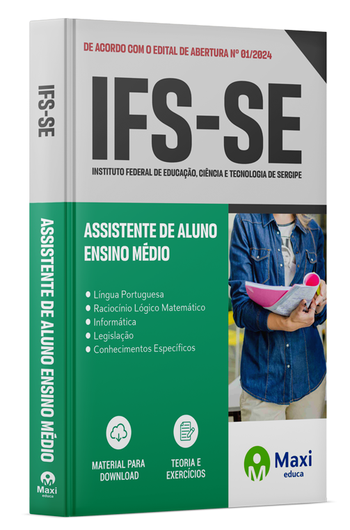 Apostila Ifs 2024 Assistente De Aluno Ensino Médio