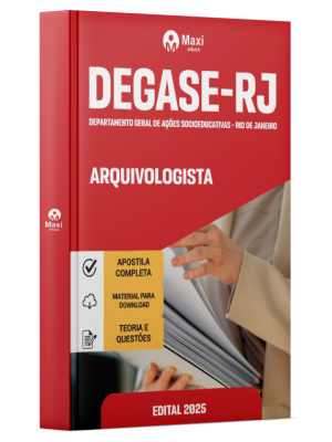 DEGASE-RJ - Departamento Geral de Ações Socioeducativas - RJ - 2025 - Enfermeiro do trabalho