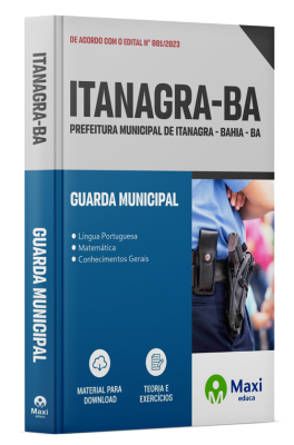 Apostila Prefeitura de Itanagra - BA - 2024 - Guarda Municipal