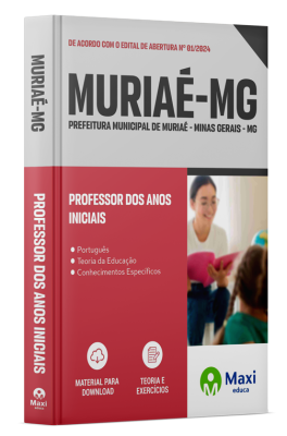 Apostila Prefeitura de Muriaé - MG - 2024 - Professor dos anos iniciais