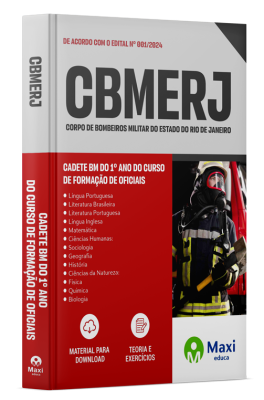 Apostila CBMERJ - 2024 - CADETE BM do 1º ano do Curso de Formação de Oficiais