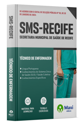 Apostila SMS Recife - 2024 - Técnico de Enfermagem