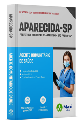 Apostila Prefeitura de Aparecida - SP - 2024 - Agente Comunitário de Saúde