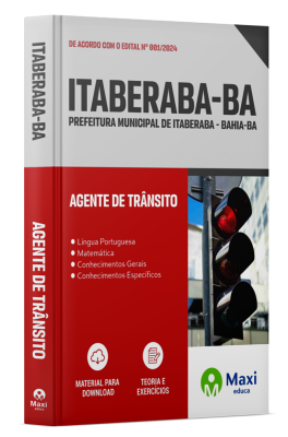 Apostila Prefeitura de Itaberaba -BA - 2024 - Agente de Trânsito