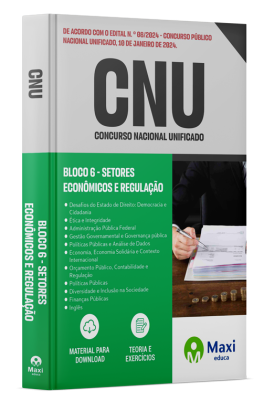 Apostila CNU  2024 - Bloco 6 - Setores Econômicos e Regulação