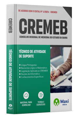 Apostila CREMEB - 2024 - Técnico de Atividade de Suporte