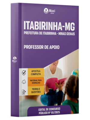 Apostila Prefeitura de Itabirinha - MG - 2025 - Professor de Apoio