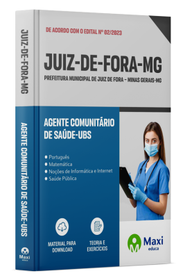 Apostila Prefeitura de Juiz de Fora - MG - 2024 - Agente Comunitário de Saúde-UBS