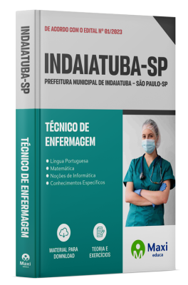 Apostila Prefeitura de Indaiatuba - SP - 2024 - Técnico de Enfermagem