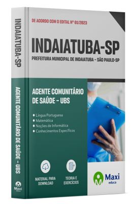 Apostila Prefeitura de Indaiatuba - SP - 2024 - Agente Comunitário de Saúde – UBS