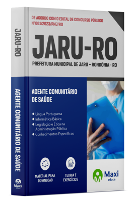 Apostila Prefeitura de Jaru - RO - 2024 - Agente Comunitário de Saúde