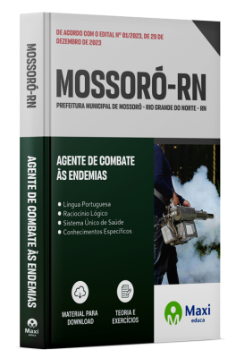 Apostila Prefeitura de Mossoró - RN - 2024 - Agente de Combate às Endemias