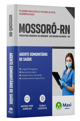 Apostila Prefeitura de Mossoró - RN - 2024 - Agente Comunitário de Saúde