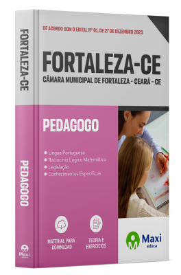 Apostila Câmara de Fortaleza - CE - 2024 - Pedagogo