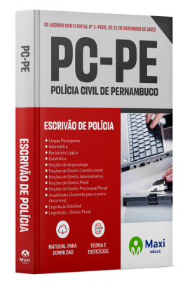 Apostila PC-PE - 2024 - Escrivão de Polícia