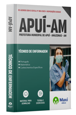 Apostila Prefeitura de Apuí - AM - 2024 - Técnico de Enfermagem