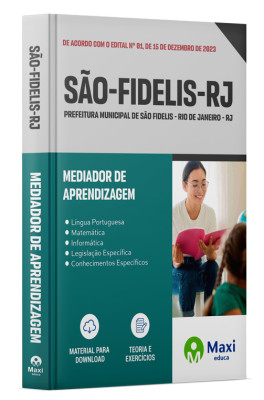 Apostila Prefeitura de São Fidelis - RJ - 2024 - Mediador de Aprendizagem