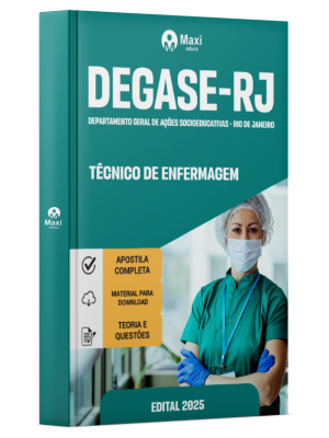 DEGASE-RJ - Departamento Geral de Ações Socioeducativas - RJ - 2025 - Técnico de Enfermagem