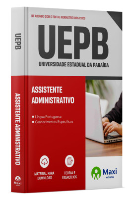 Apostila UEPB - 2024 - Assistente Administrativo