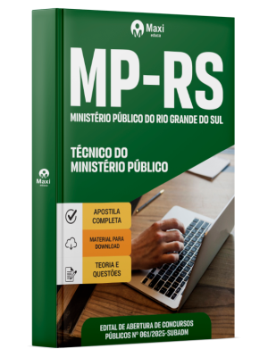 Apostila MP-RS - 2025 - Técnico do Ministério Público