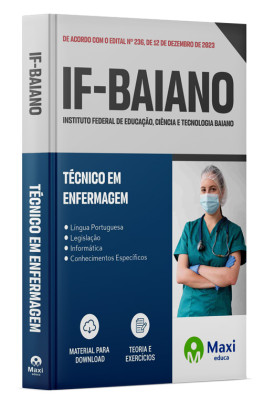 Apostila IF-BAIANO - 2023 - Técnico em Enfermagem