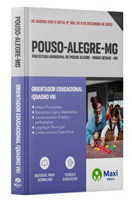 Apostila Prefeitura de Pouso Alegre - MG - 2023 - Orientador Educacional (Quadro VII)