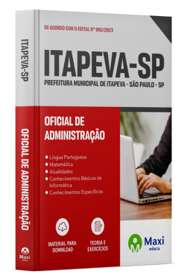 Apostila Prefeitura de Itapeva - SP - 2023 - Oficial de Administração