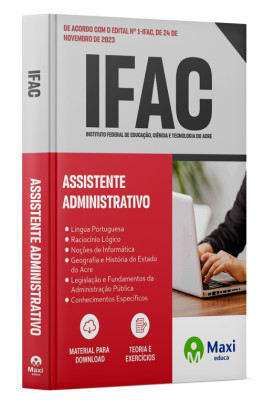 Apostila IFAC - 2023 - Assistente Administrativo