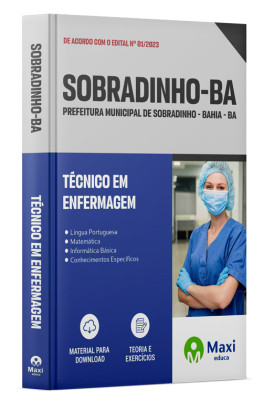 Apostila Prefeitura de Sobradinho - BA - 2023 - Técnico em Enfermagem